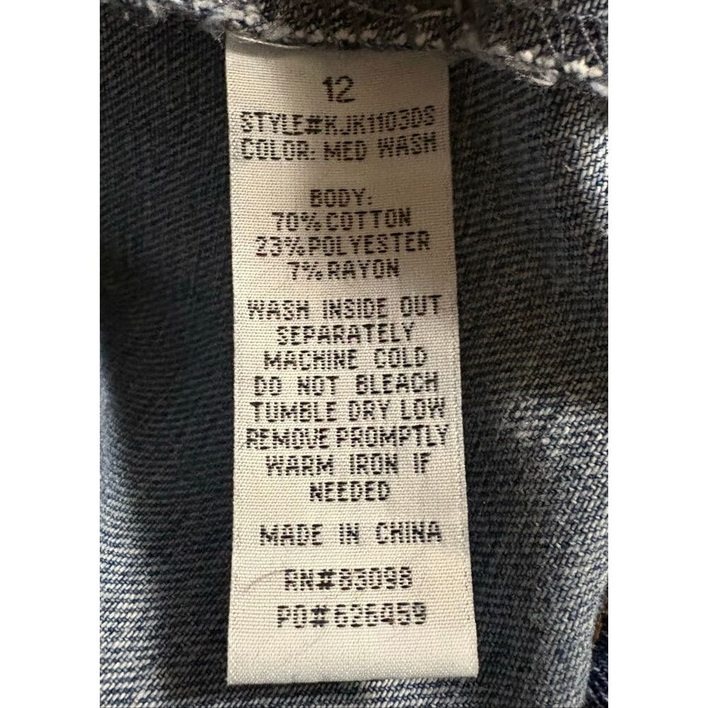 Tommy Bahama Distressed Denim Jacket NWT - Picture 6 of 7